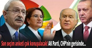 Son seçim anketi çok konuşulacak! 