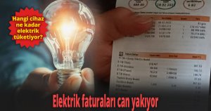 Elektrik faturaları can yakıyor
