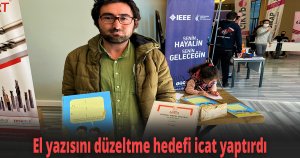 Geliştirdiği defter sayesinde çocuklar yazmayı kolay öğreniyor