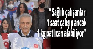 Çeker ''1 saatte patlıcan''