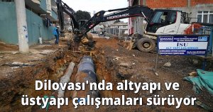 Dilovası'nda altyapı ve üstyapı çalışmaları sürüyor