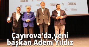 Çayırova'da,yeni başkan Adem Yıldız