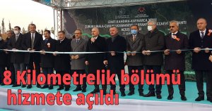 Yeni Kandıra yolu 8 kilometrelik bölümü hizmete açıldı