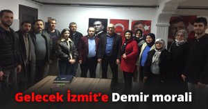 Gelecek İzmit’e Demir morali