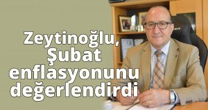 Zeytinoğlu şubat enflasyonunu değerlendirdi