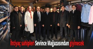 İhtiyaç sahipleri Sevince Mağazasından giyinecek