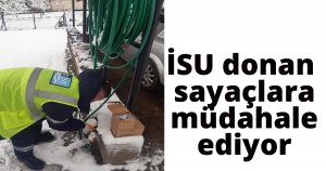 İSU donan sayaçlara müdahale ediyor