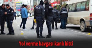 Yol verme kavgası kanlı bitti