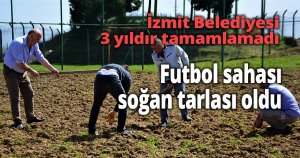 İzmit Belediyesi 3 yıldır tamamlamadı