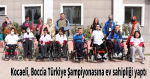  Kocaeli, Boccia Türkiye Şampiyonasına ev sahipliği yaptı