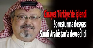 Cinayet Türkiye'de işlendi