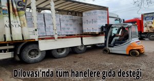 Dilovası'nda tüm hanelere gıda desteği