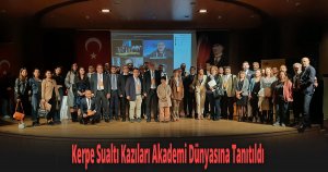 Sualtı Kazıları Akademi Dünyasına Tanıtıldı