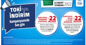 TOKİ'nin indirim kampanyasında son gün