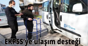 Büyükşehir’den EKPSS’ye ulaşım desteği