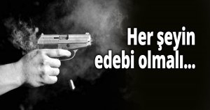 Alkol kullananında bir edebi olmalı