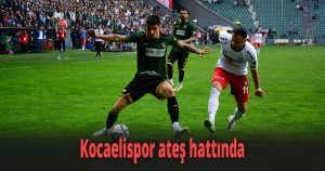 Kocaelispor ateş hattında