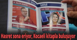 Hasret sona eriyor, Kocaeli kitapla buluşuyor