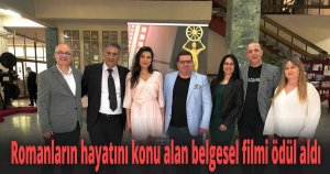 Romanların hayatını konu alan belgesel filmi ödül aldı