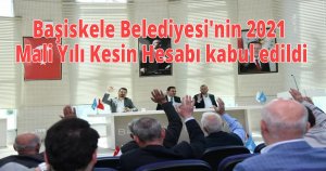 Başiskele Belediyesi'nin 2021 Mali Yılı Kesin Hesabı kabul edildi