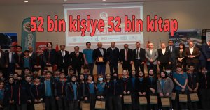  52 bin kişiye 52 bin kitap 