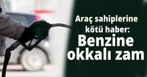 Araç sahiplerine kötü haber:Benzine okkalı zam 