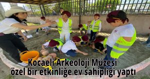 Kocaeli Arkeoloji Müzesi özel bir etkinliğe ev sahipliği yaptı