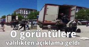  O görüntülere valilikten açıklama geldi