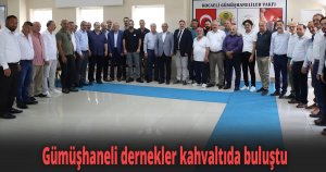 Gümüşhaneli dernekler kahvaltıda buluştu