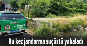 Hayvan ve insan atıklarını dereye bırakan firma hakkında bu kez jandarma tarafından adli işlem başlatıldı