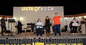 Derince, Usta Çı-Rock Konseri ile coştu