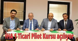 İHA 1 Ticari Pilot Kursu açılıyor