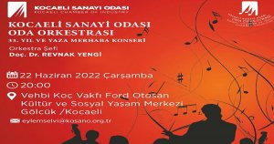 KSO’dan ‘33. Yıl ve Yaza Merhaba Konseri’