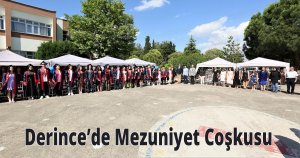 Derince’de Mezuniyet Coşkusu