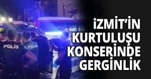 Konserde çevreye rahatsızlık veren 2 şahıs gözaltına alındı