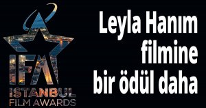 Leyla Hanım filmine ödül