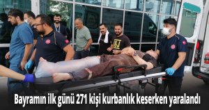 Kocaeli’de bayramın ilk günü 271 kişi kurbanlık keserken yaralandı