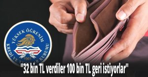 Öğrencilerin kredi isyanı