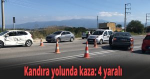Kandıra yolunda kaza