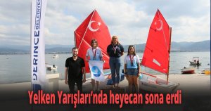 Yelken Yarışları’nda heyecan sona erdi