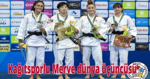 Kağıtsporlu Merve dünya üçüncüsü