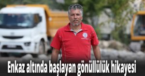Enkaz altında başlayan gönüllülük hikayesi