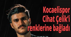 Kocaelispor, Cihat Çelik’i renklerine bağladı