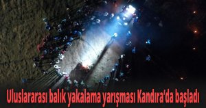 Uluslararası balık yakalama yarışması Kandıra’da başladı