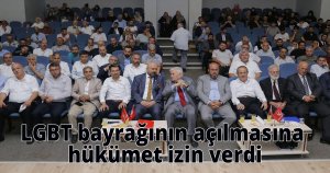 LGBT bayrağının açılmasına hükümet izin verdi