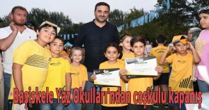 Başiskele Yaz Okulları'ndan coşkulu kapanış