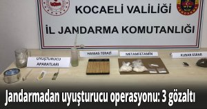 Jandarmadan uyuşturucu operasyonu
