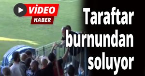 Taraftar burnundan soluyor