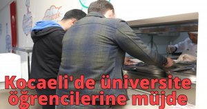  Kocaeli'de üniversite öğrencilerine müjde