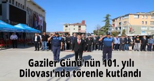  Gaziler Günü’nün 101. yılı Dilovası’nda törenle kutlandı 